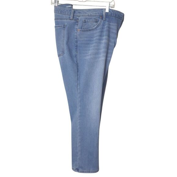 Old Navy Womens Plus Jeans 18 Mid-Rise Boyfriend Curvy Comfy Stylish Streetwear - Picture 4 of 6